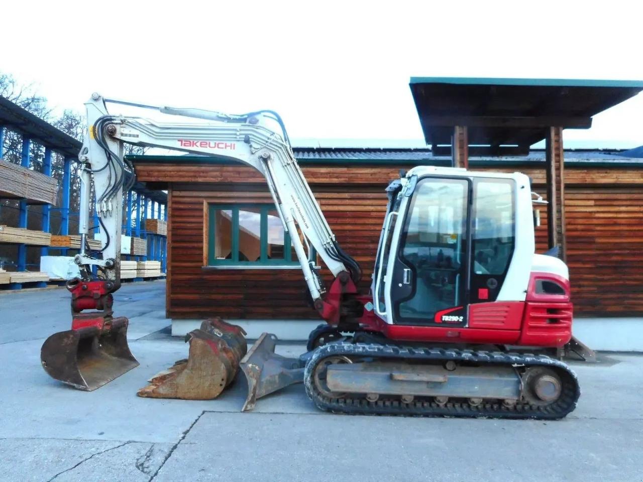 Minibagger des Typs Takeuchi tb 290-2 ( powertilt hydr. sw - 4 löffel - klim, Gebrauchtmaschine in ST. NIKOLAI/DR. (Bild 1)