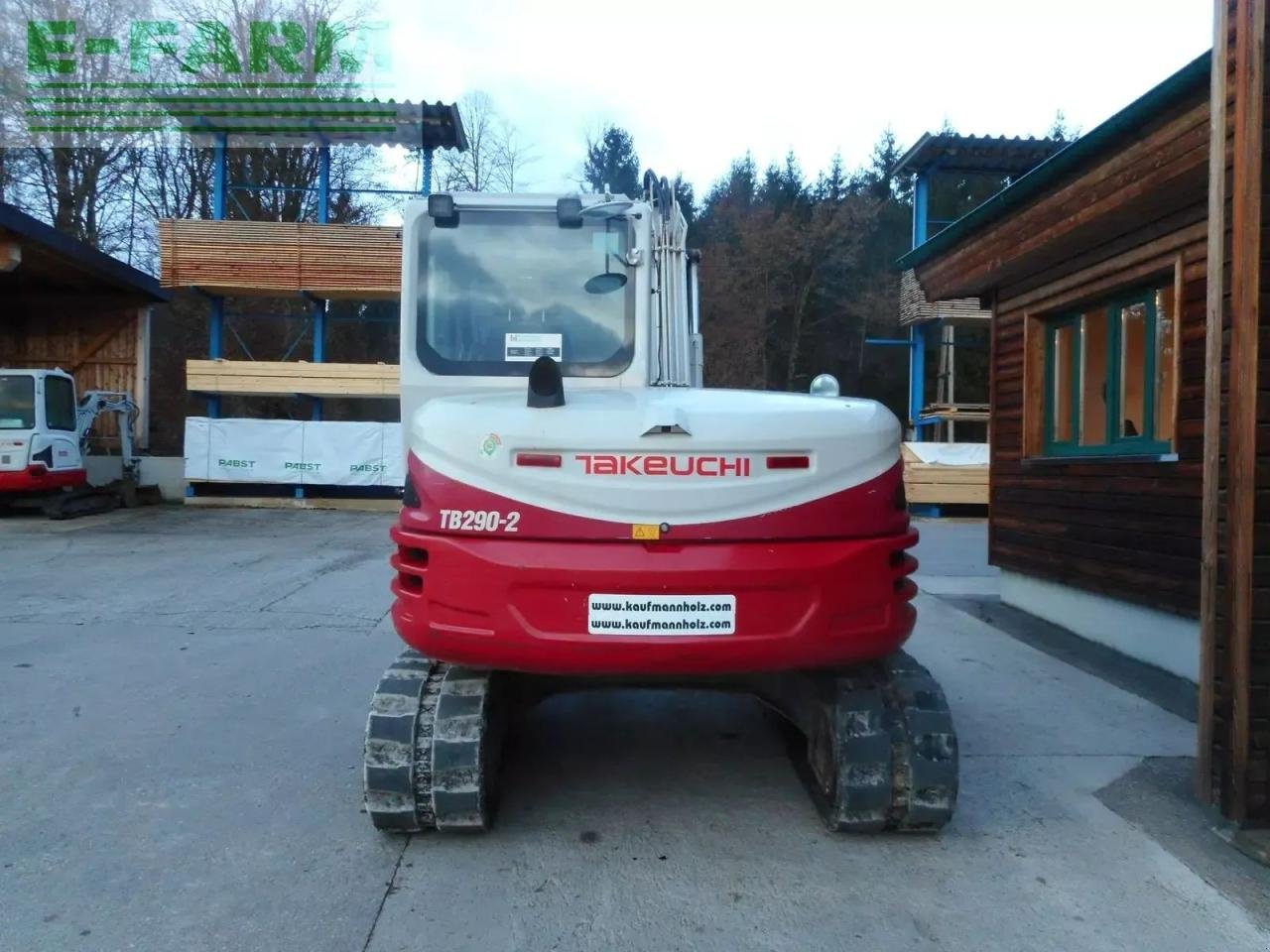 Minibagger des Typs Takeuchi tb 290-2 ( powertilt hydr. sw - 4 löffel - klim, Gebrauchtmaschine in ST. NIKOLAI/DR. (Bild 3)