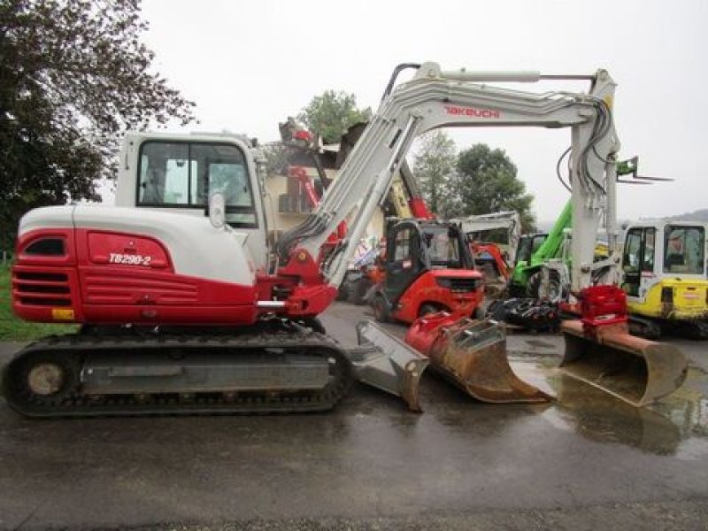 Minibagger типа Takeuchi TB 290-2 Powertilt-Schnellwechsler-Klima-4 Löffe, Gebrauchtmaschine в Gnas (Фотография 1)