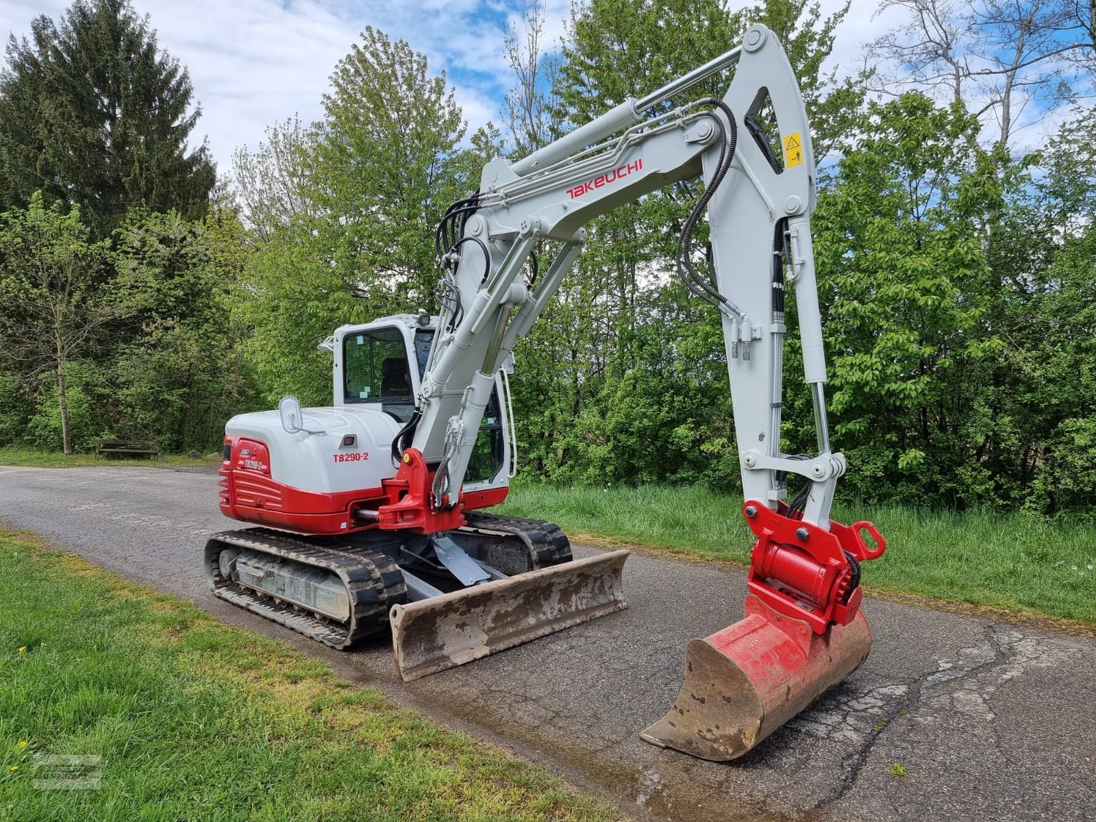 Minibagger typu Takeuchi TB 290-2, Gebrauchtmaschine w Deutsch - Goritz (Zdjęcie 4)