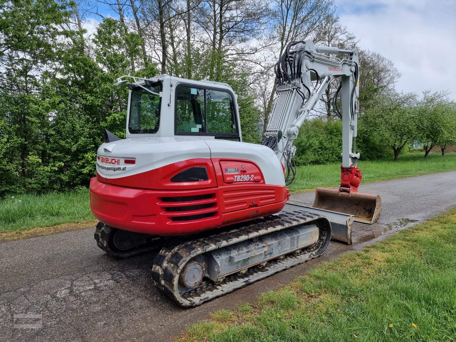 Minibagger typu Takeuchi TB 290-2, Gebrauchtmaschine w Deutsch - Goritz (Zdjęcie 8)