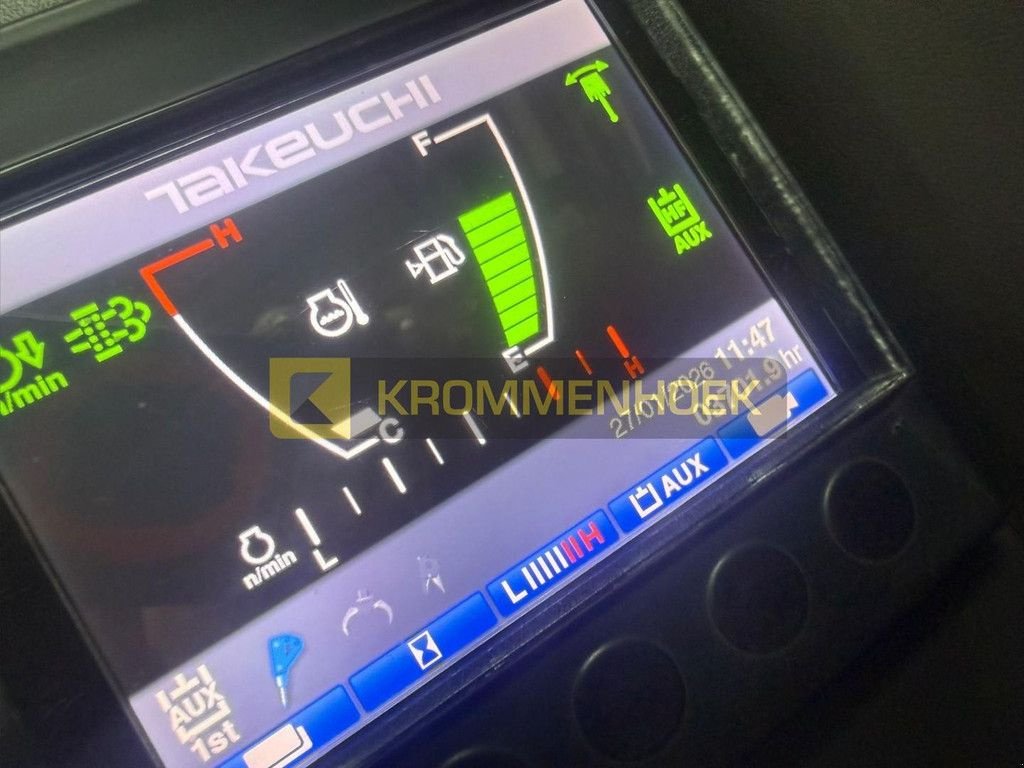 Minibagger du type Takeuchi TB 290 Engcon Draaikantelstuk, Gebrauchtmaschine en Apeldoorn (Photo 8)