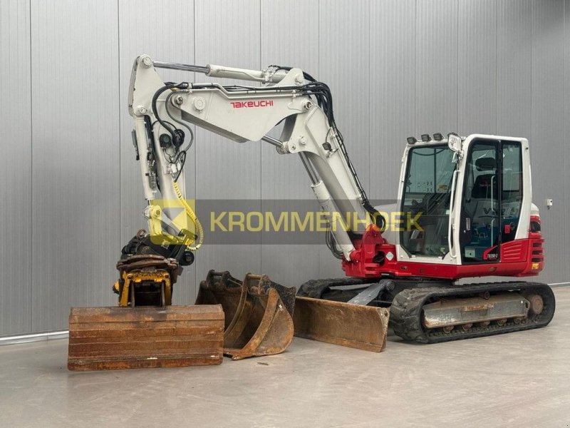 Minibagger Türe ait Takeuchi TB 290 Engcon Draaikantelstuk, Gebrauchtmaschine içinde Apeldoorn