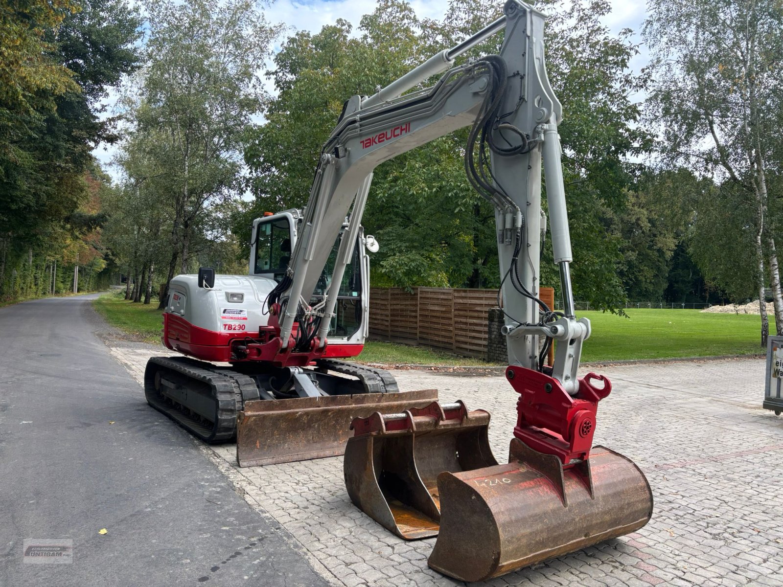 Minibagger typu Takeuchi TB 290, Gebrauchtmaschine v Deutsch - Goritz (Obrázek 4)