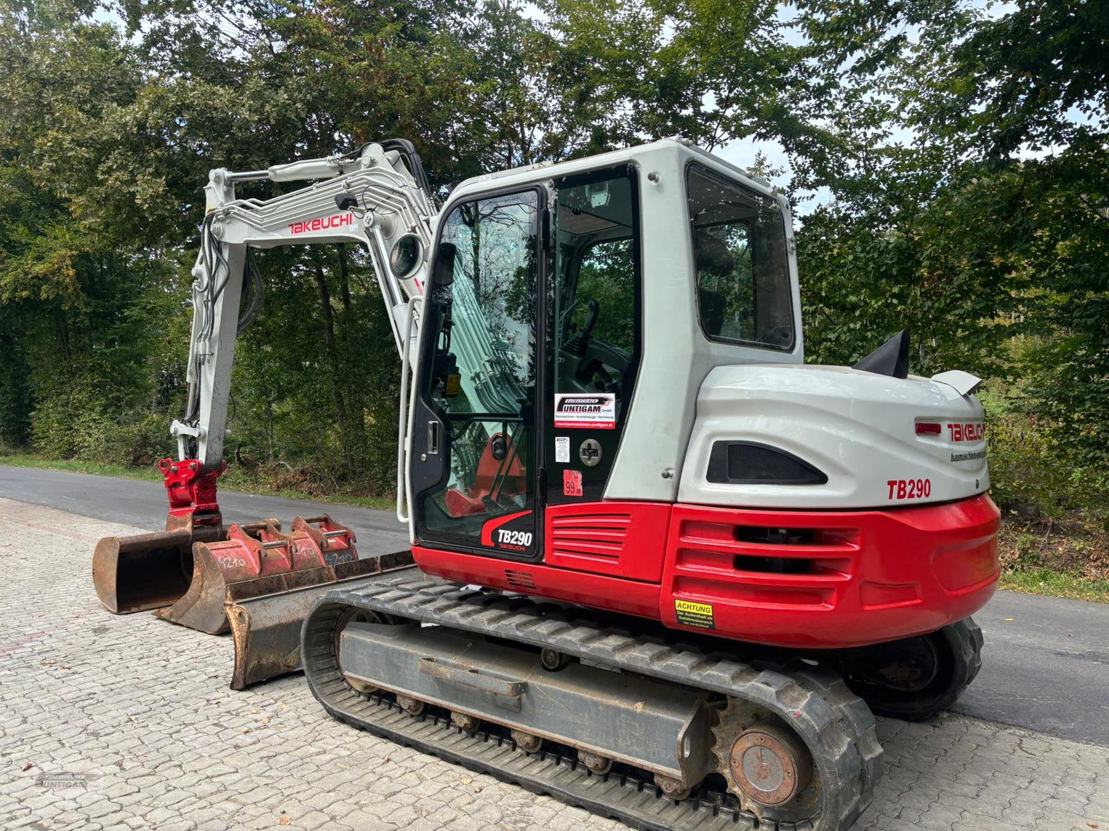 Minibagger typu Takeuchi TB 290, Gebrauchtmaschine v Deutsch - Goritz (Obrázek 5)