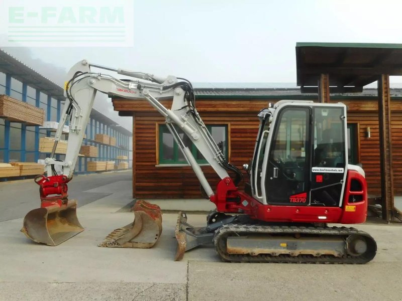 Minibagger of the type Takeuchi tb 370 ( 6.710kg ) vollausstattung und neuzusta, Gebrauchtmaschine in ST. NIKOLAI/DR. (Picture 1)