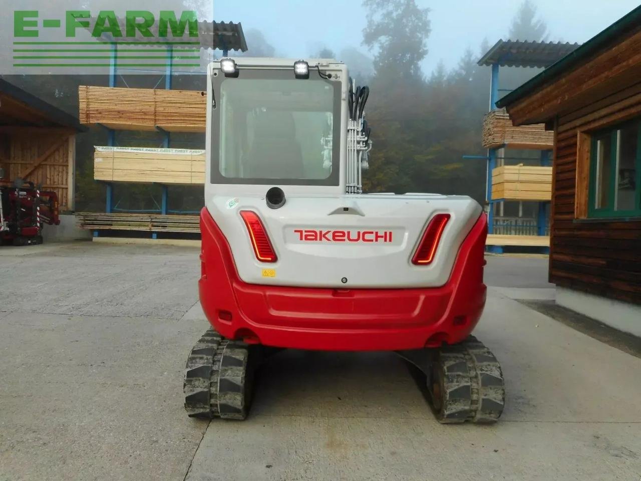 Minibagger a típus Takeuchi tb 370 ( 6.710kg ) vollausstattung und neuzusta, Gebrauchtmaschine ekkor: ST. NIKOLAI/DR. (Kép 3)