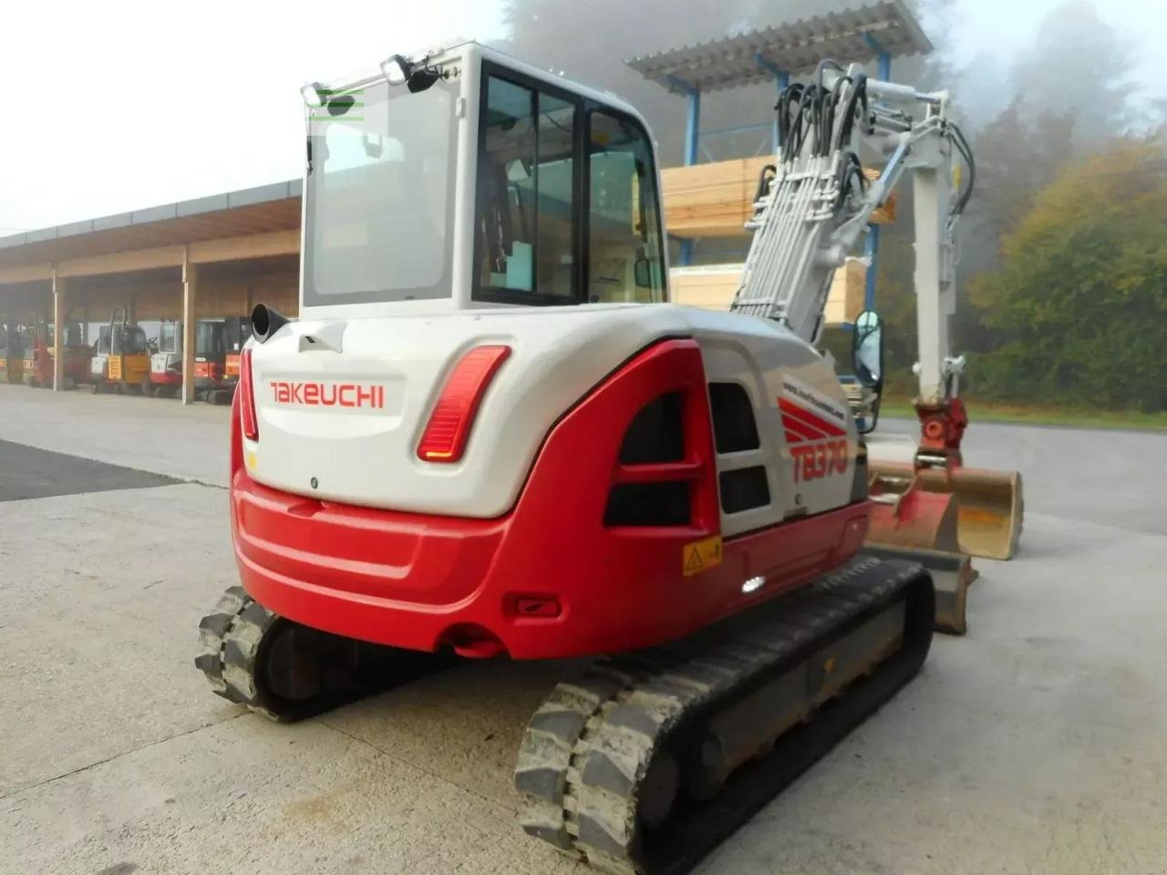Minibagger a típus Takeuchi tb 370 ( 6.710kg ) vollausstattung und neuzusta, Gebrauchtmaschine ekkor: ST. NIKOLAI/DR. (Kép 4)