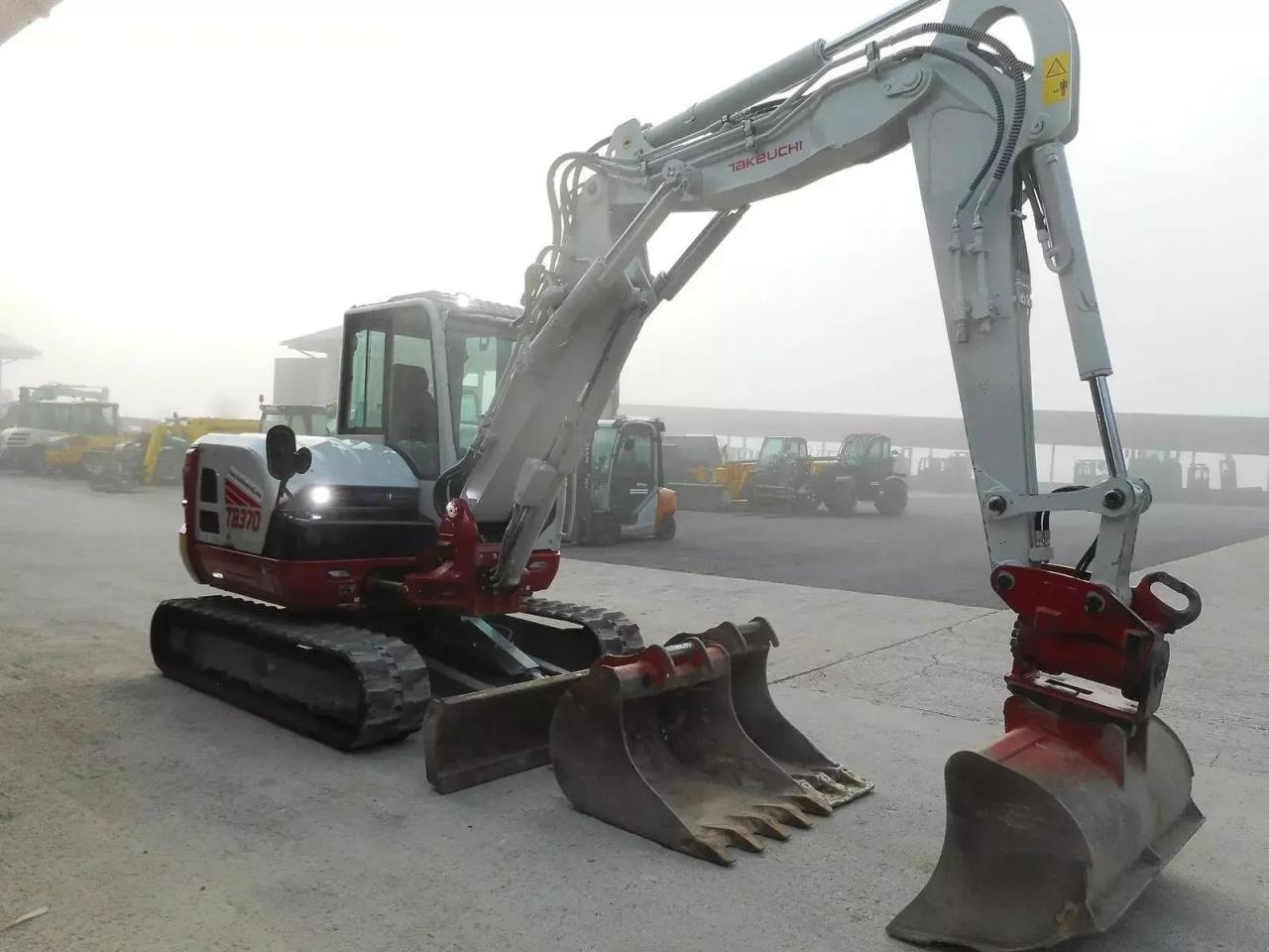 Minibagger a típus Takeuchi tb 370 ( 6.710kg ) vollausstattung und neuzusta, Gebrauchtmaschine ekkor: ST. NIKOLAI/DR. (Kép 5)