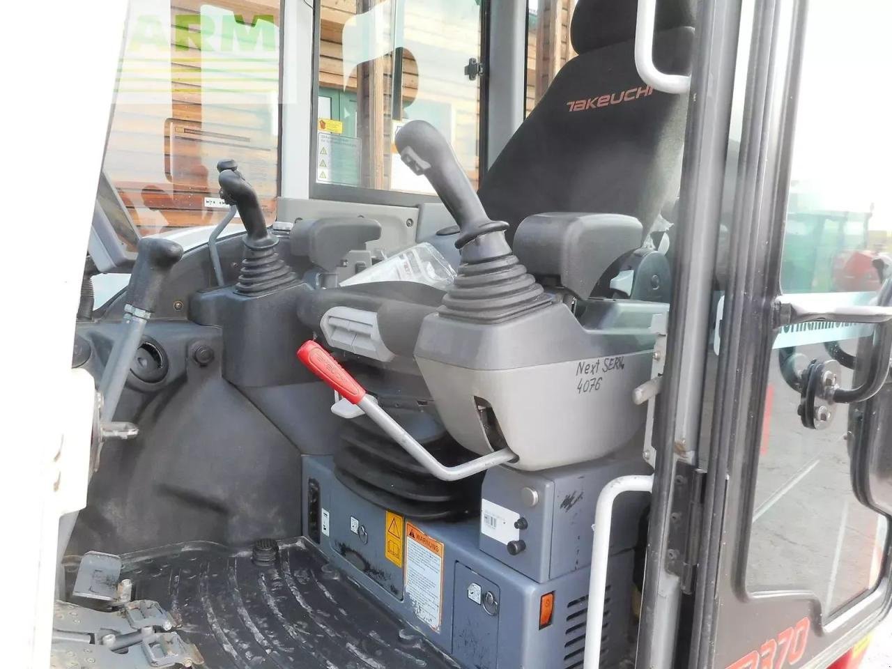 Minibagger a típus Takeuchi tb 370 ( 6.710kg ) vollausstattung und neuzusta, Gebrauchtmaschine ekkor: ST. NIKOLAI/DR. (Kép 8)