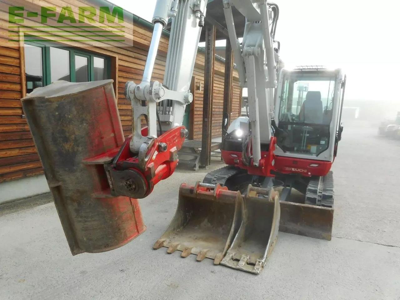 Minibagger a típus Takeuchi tb 370 ( 6.710kg ) vollausstattung und neuzusta, Gebrauchtmaschine ekkor: ST. NIKOLAI/DR. (Kép 13)