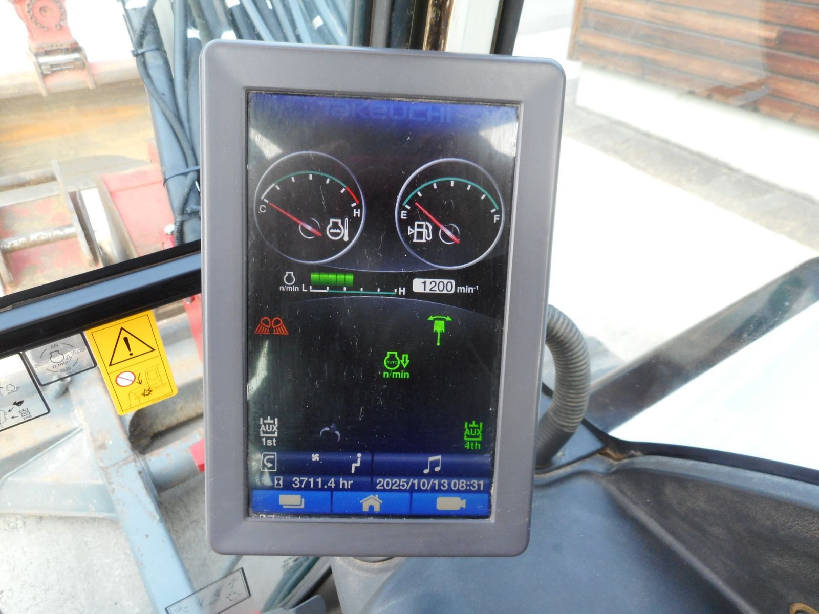 Minibagger типа Takeuchi TB 370 ( 6.710kg )  Vollausstattung und Neuzusta, Gebrauchtmaschine в St. Nikolai ob Draßling (Фотография 10)