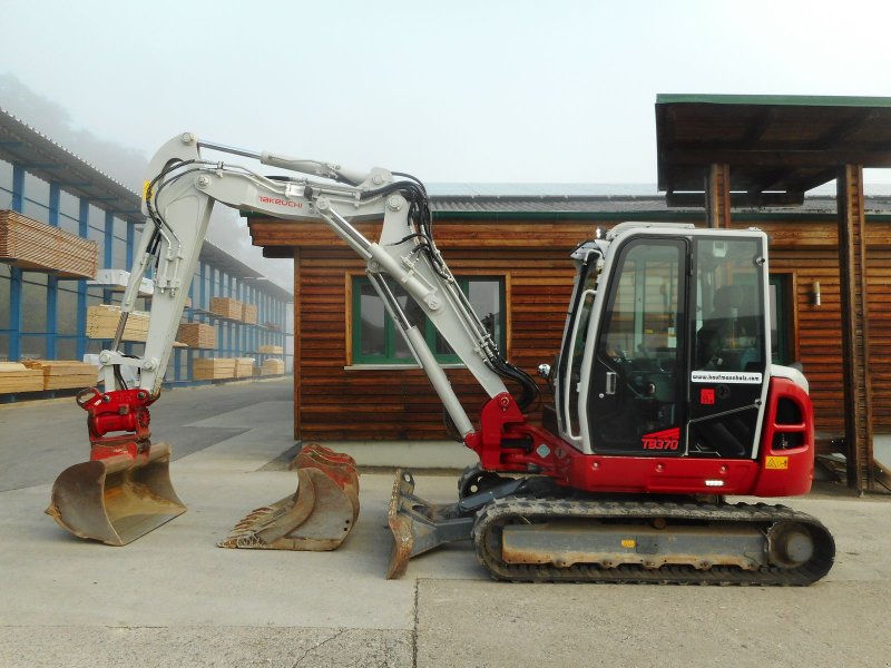 Minibagger des Typs Takeuchi TB 370 ( 6.710kg )  Vollausstattung und Neuzusta, Gebrauchtmaschine in St. Nikolai ob Draßling (Bild 1)