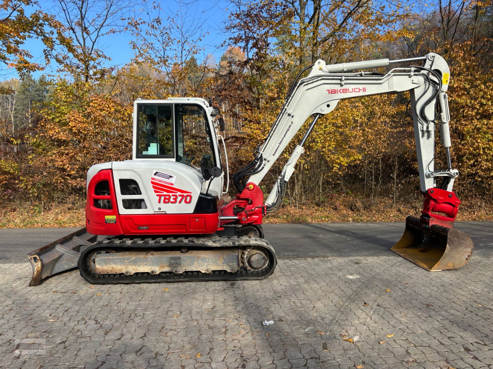 Minibagger del tipo Takeuchi TB 370, Gebrauchtmaschine In Deutsch - Goritz (Immagine 2)