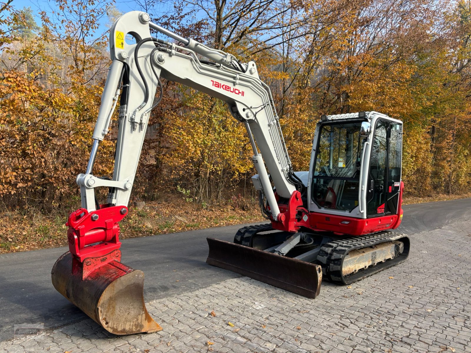 Minibagger del tipo Takeuchi TB 370, Gebrauchtmaschine In Deutsch - Goritz (Immagine 3)