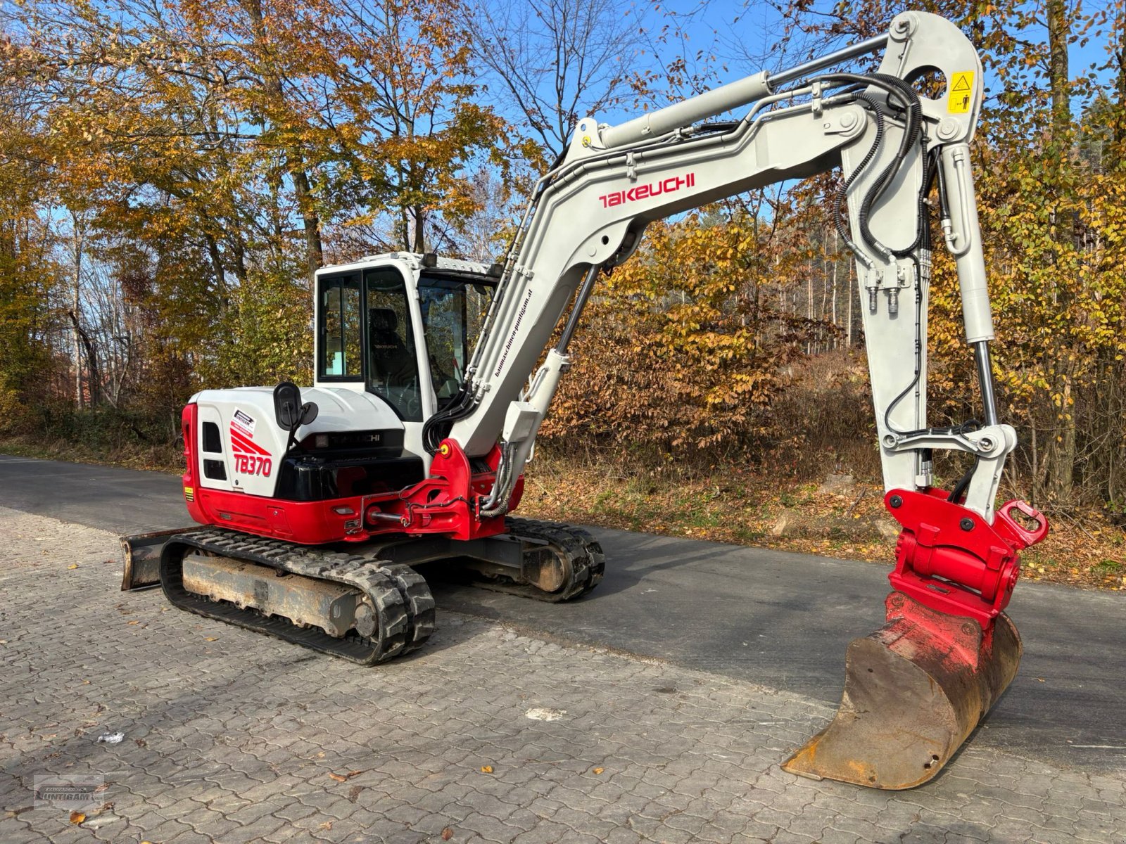 Minibagger del tipo Takeuchi TB 370, Gebrauchtmaschine In Deutsch - Goritz (Immagine 4)