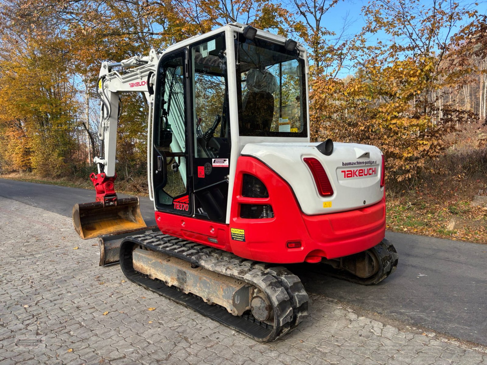 Minibagger del tipo Takeuchi TB 370, Gebrauchtmaschine In Deutsch - Goritz (Immagine 7)
