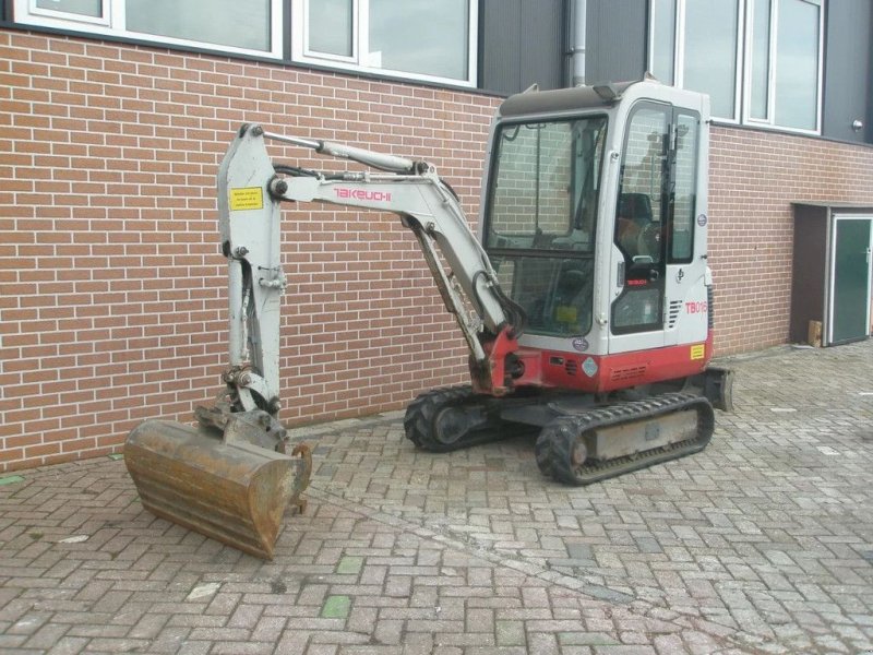 Takeuchi TB016, Gebrauchtmaschine, Rok výroby: 2009 (Obrázek 1) Minibagger typu Takeuchi TB016, Gebrauchtmaschine v Barneveld (Obrázek 1)