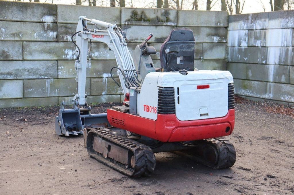 Minibagger του τύπου Takeuchi TB016, Gebrauchtmaschine σε Antwerpen (Φωτογραφία 4)