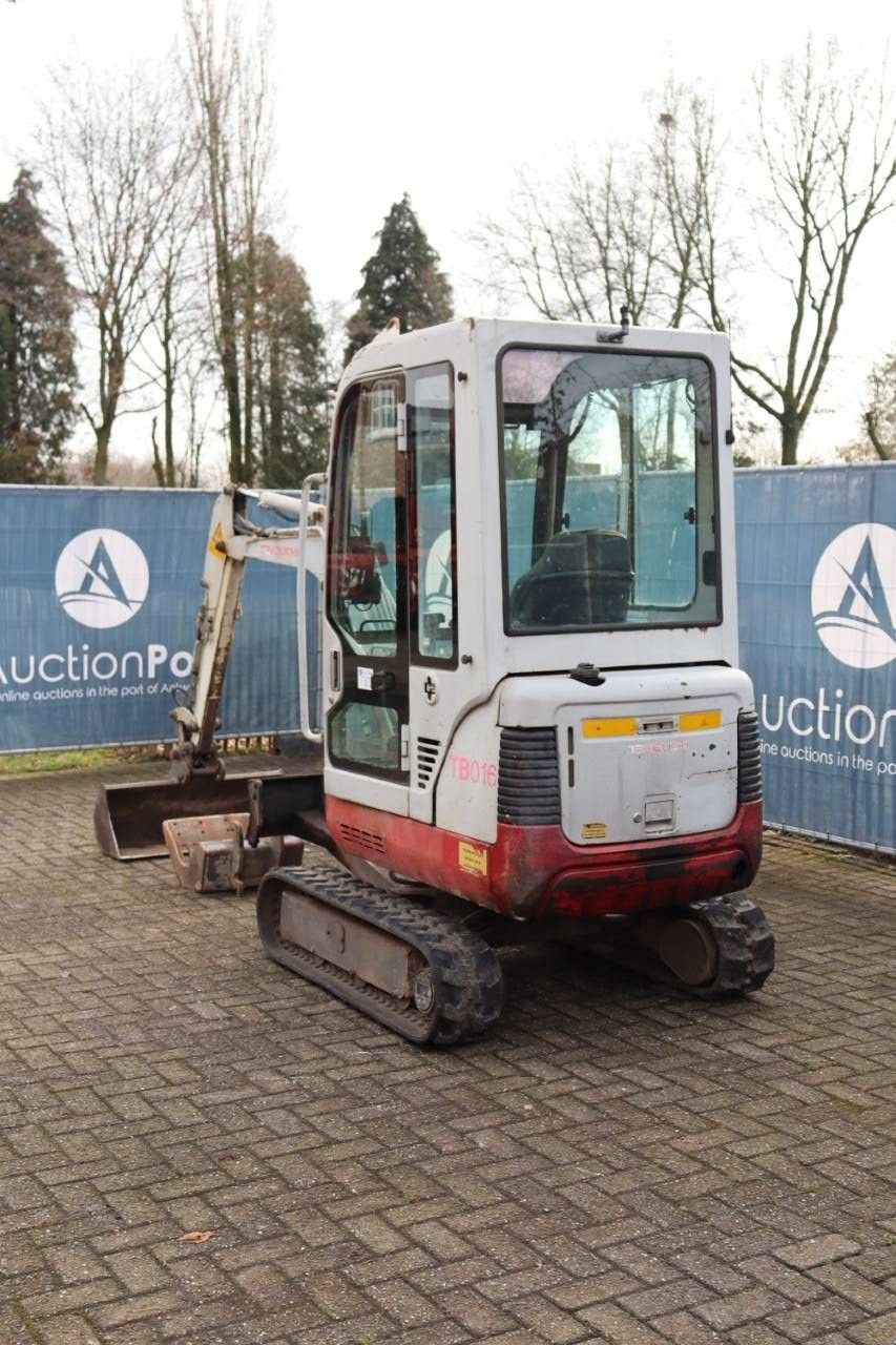 Minibagger a típus Takeuchi TB016, Gebrauchtmaschine ekkor: Antwerpen (Kép 4)