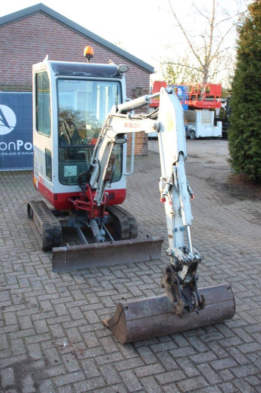 Minibagger des Typs Takeuchi TB016, Gebrauchtmaschine in Antwerpen (Bild 7)