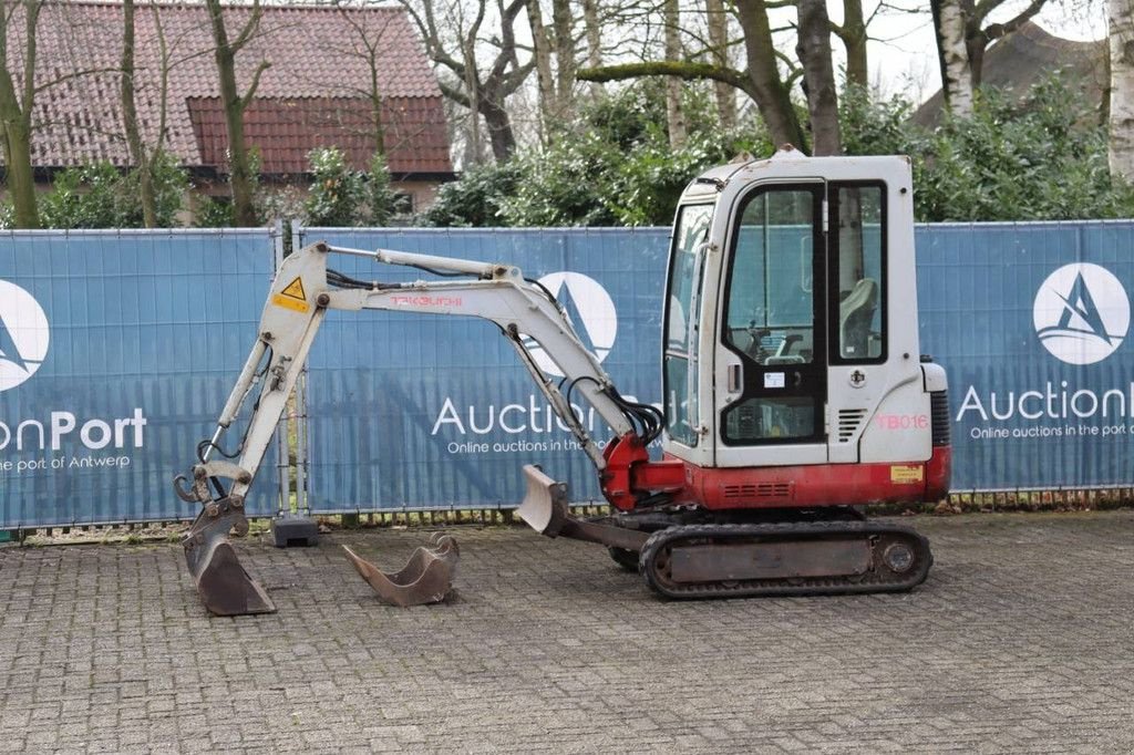 Minibagger типа Takeuchi TB016, Gebrauchtmaschine в Antwerpen (Фотография 1)