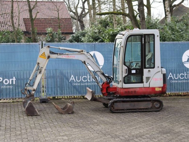 Minibagger typu Takeuchi TB016, Gebrauchtmaschine v Antwerpen (Obrázok 1)