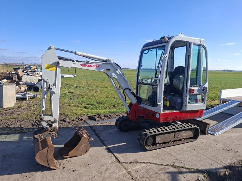 Minibagger of the type Takeuchi TB016, Gebrauchtmaschine in Nijkerk (Picture 1)