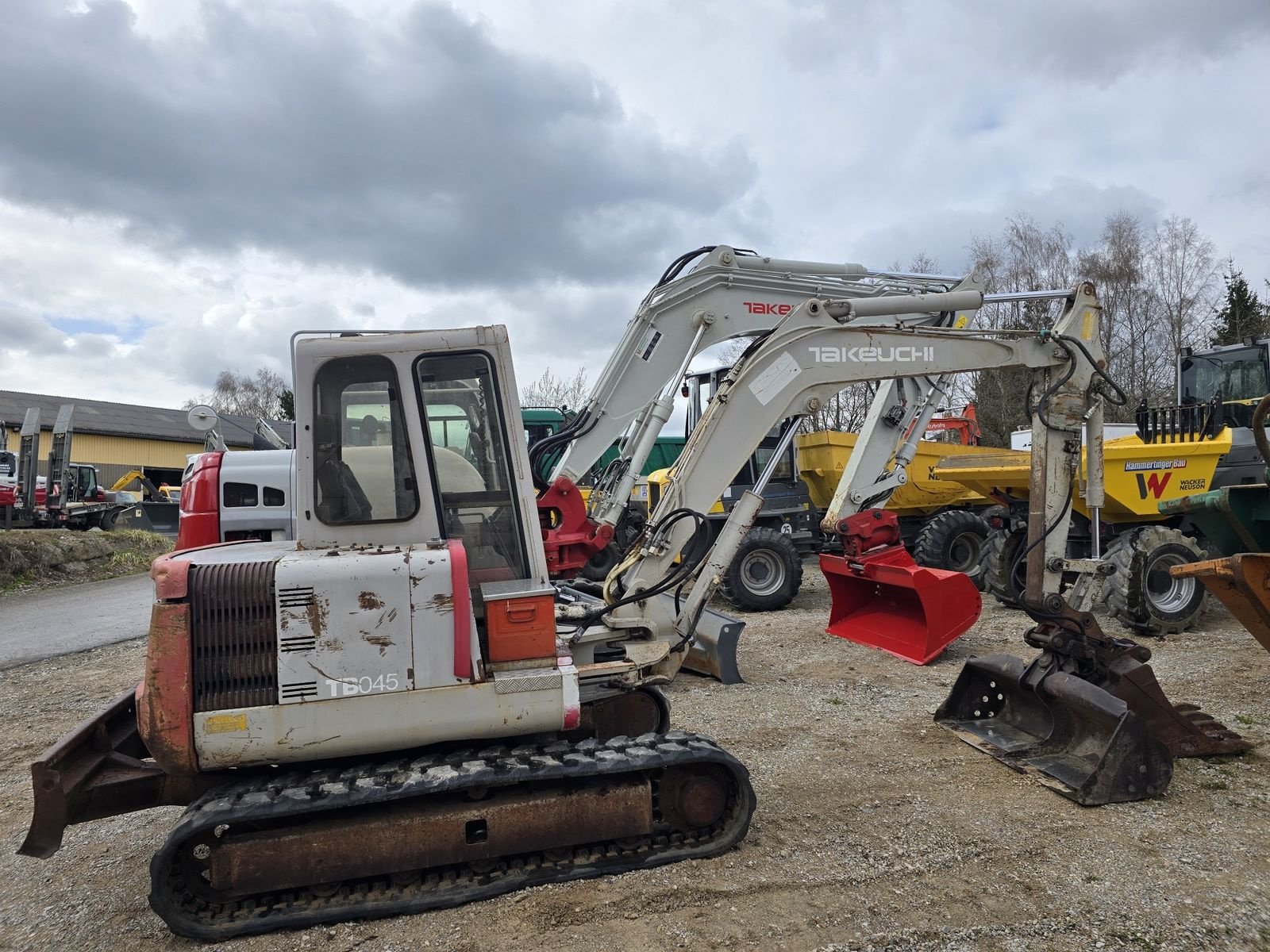 Minibagger типа Takeuchi TB045, Gebrauchtmaschine в Gabersdorf (Фотография 8)