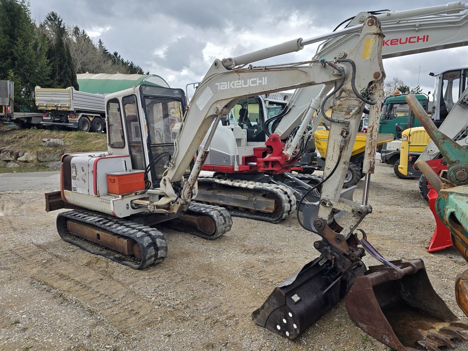 Minibagger типа Takeuchi TB045, Gebrauchtmaschine в Gabersdorf (Фотография 9)