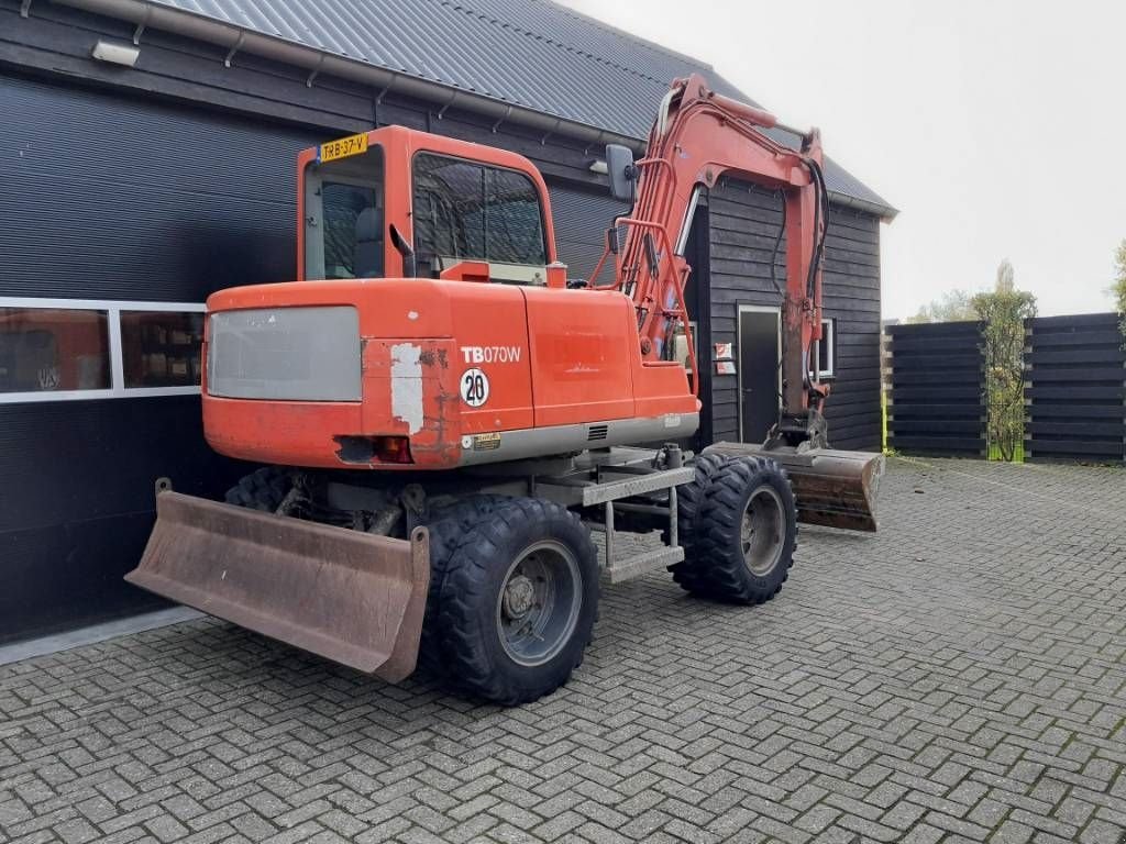 Minibagger типа Takeuchi TB070 mobiele kraan graafmachine, Gebrauchtmaschine в Ederveen (Фотография 5)