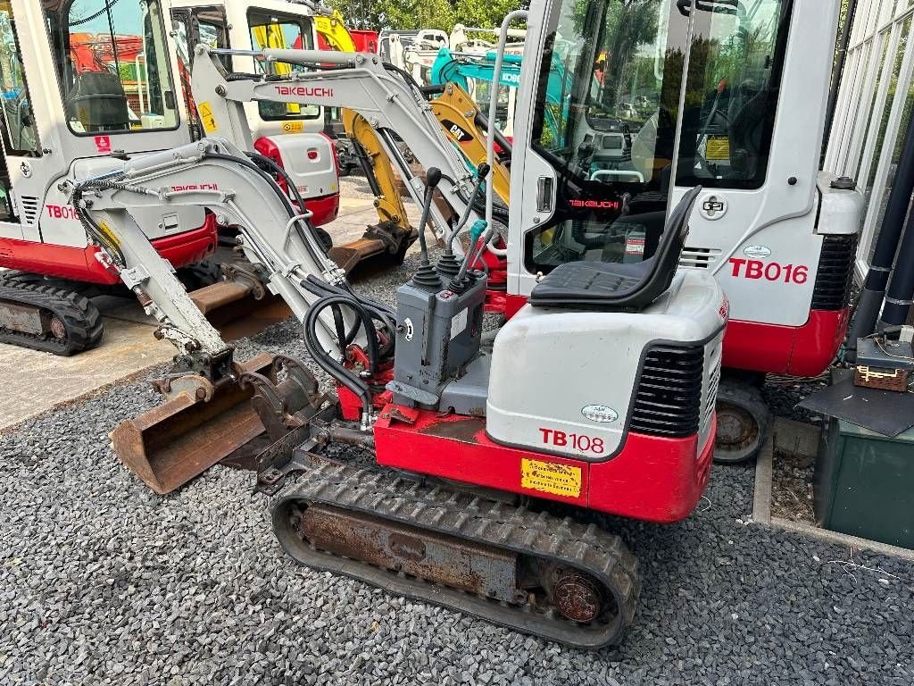 Minibagger типа Takeuchi TB108, Gebrauchtmaschine в Kockengen (Фотография 2)