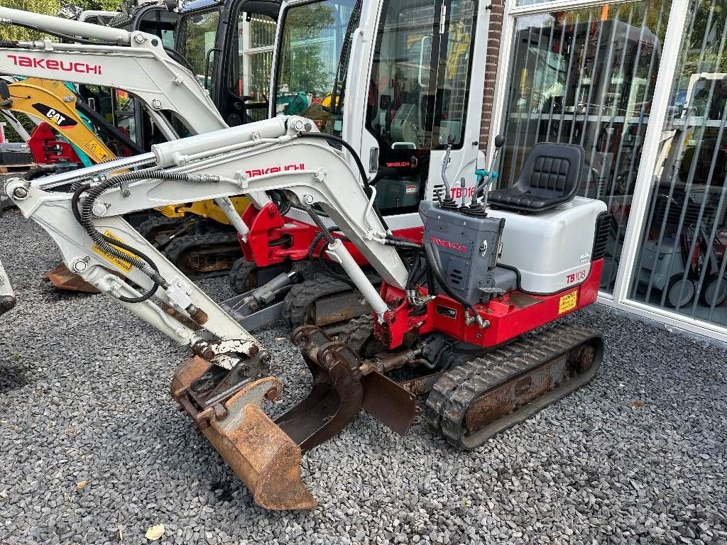 Minibagger типа Takeuchi TB108, Gebrauchtmaschine в Kockengen (Фотография 4)