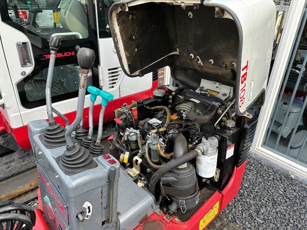 Minibagger типа Takeuchi TB108, Gebrauchtmaschine в Kockengen (Фотография 10)