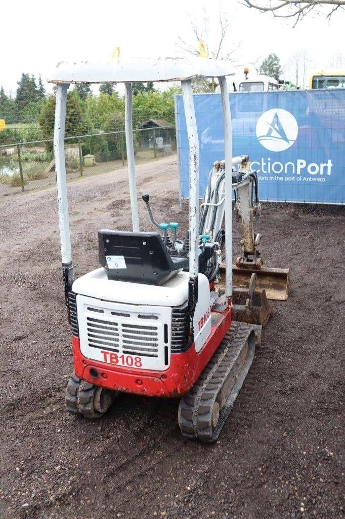 Minibagger a típus Takeuchi TB108, Gebrauchtmaschine ekkor: Antwerpen (Kép 5)