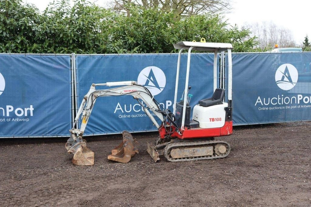 Minibagger a típus Takeuchi TB108, Gebrauchtmaschine ekkor: Antwerpen (Kép 1)