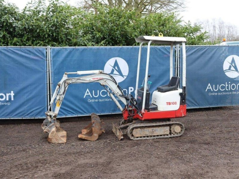 Minibagger typu Takeuchi TB108, Gebrauchtmaschine v Antwerpen (Obrázek 1)