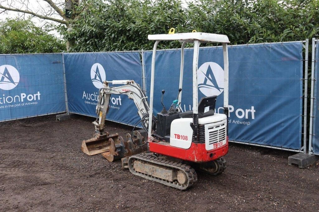 Minibagger a típus Takeuchi TB108, Gebrauchtmaschine ekkor: Antwerpen (Kép 3)