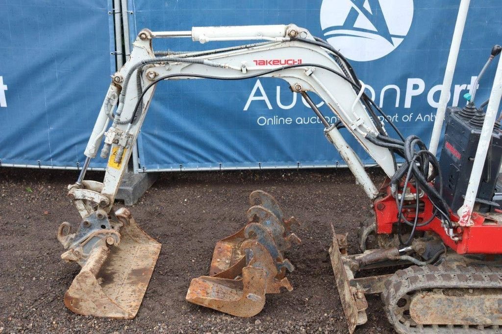 Minibagger a típus Takeuchi TB108, Gebrauchtmaschine ekkor: Antwerpen (Kép 10)