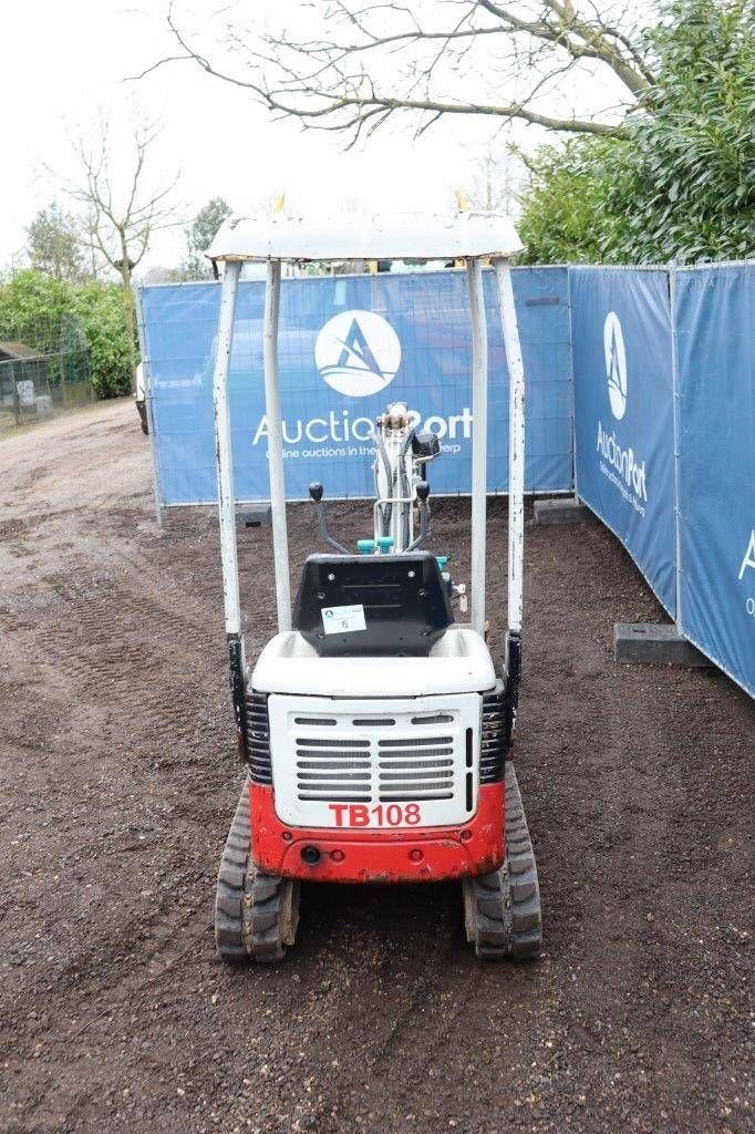 Minibagger a típus Takeuchi TB108, Gebrauchtmaschine ekkor: Antwerpen (Kép 4)