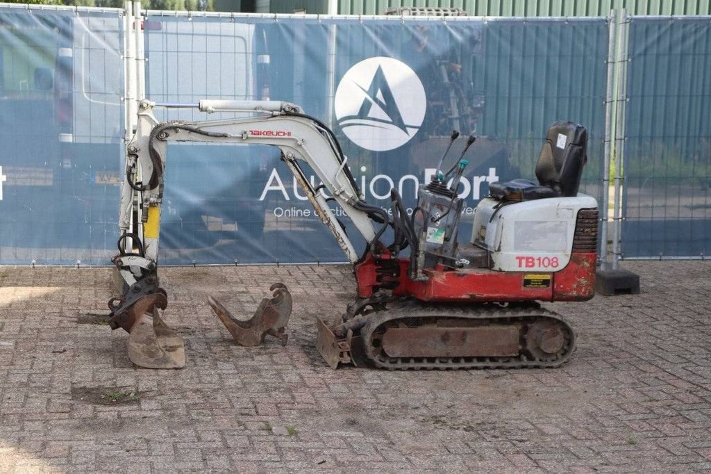 Minibagger a típus Takeuchi TB108, Gebrauchtmaschine ekkor: Antwerpen (Kép 1)