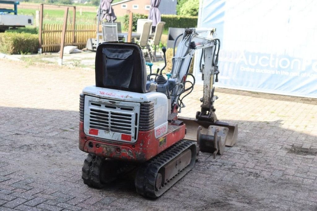 Minibagger a típus Takeuchi TB108, Gebrauchtmaschine ekkor: Antwerpen (Kép 7)