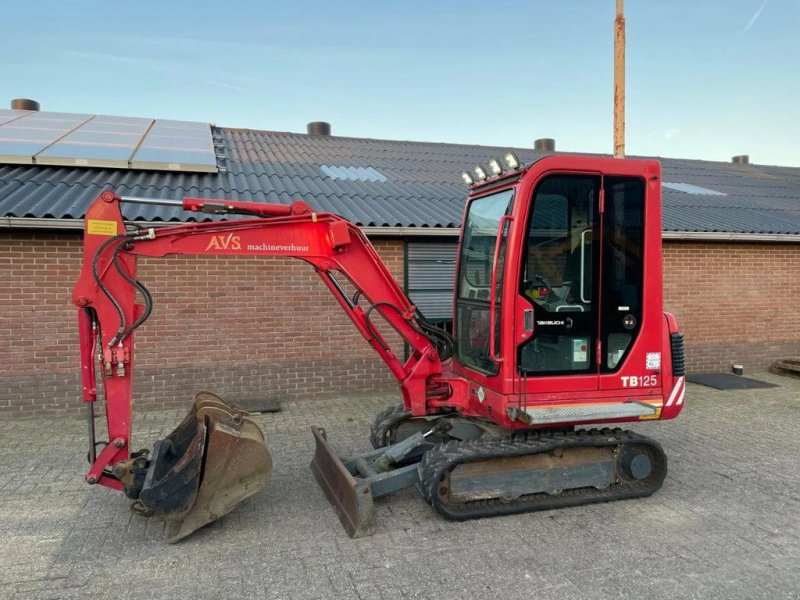 Minibagger del tipo Takeuchi TB125 Graafmachine Minigraver, Gebrauchtmaschine In Lunteren (Immagine 1)