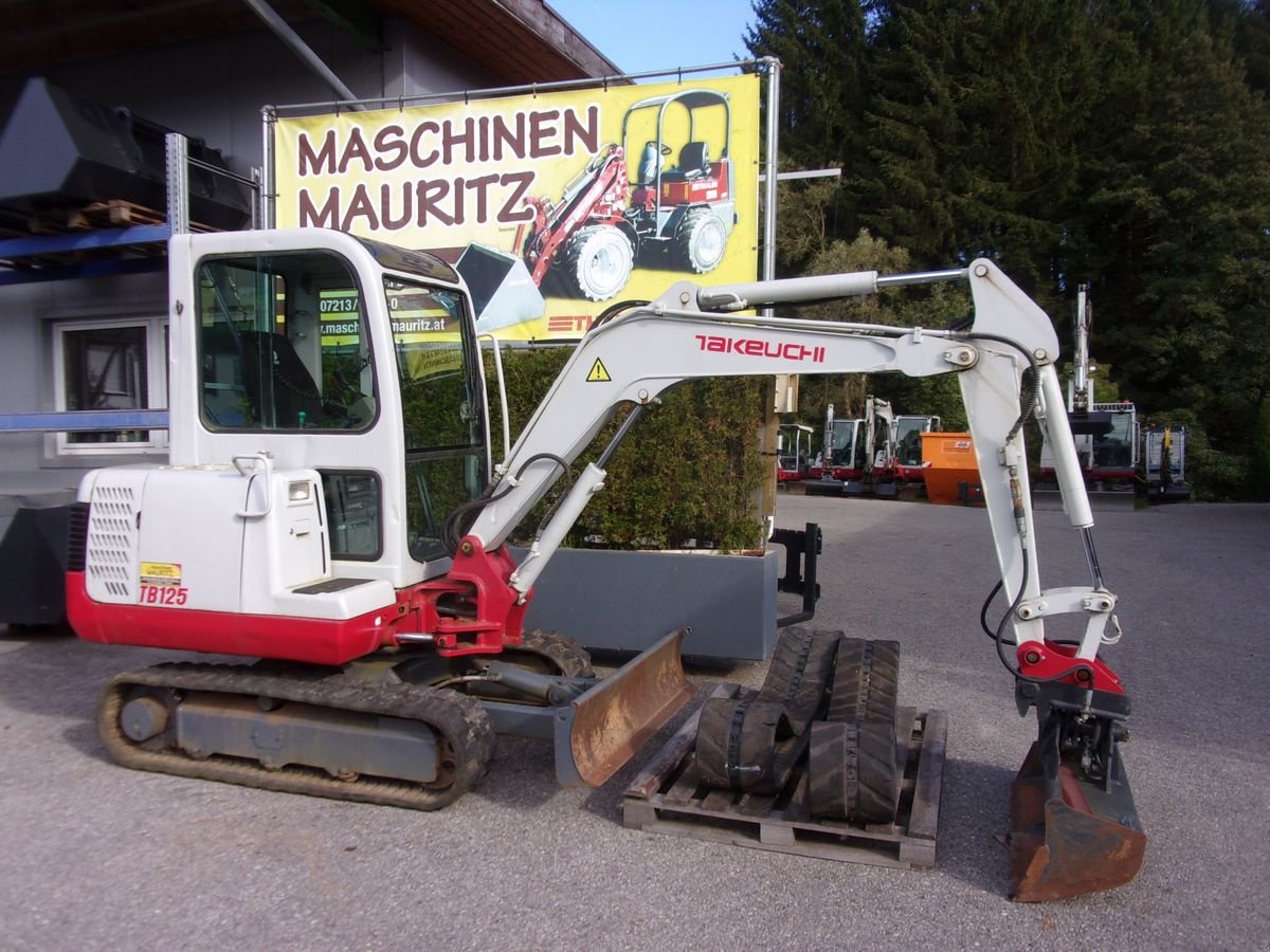 Minibagger des Typs Takeuchi TB125, Gebrauchtmaschine in Bad Leonfelden (Bild 1)