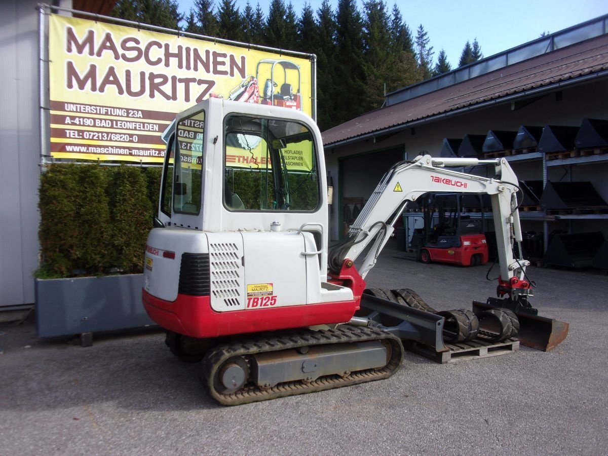 Minibagger des Typs Takeuchi TB125, Gebrauchtmaschine in Bad Leonfelden (Bild 2)