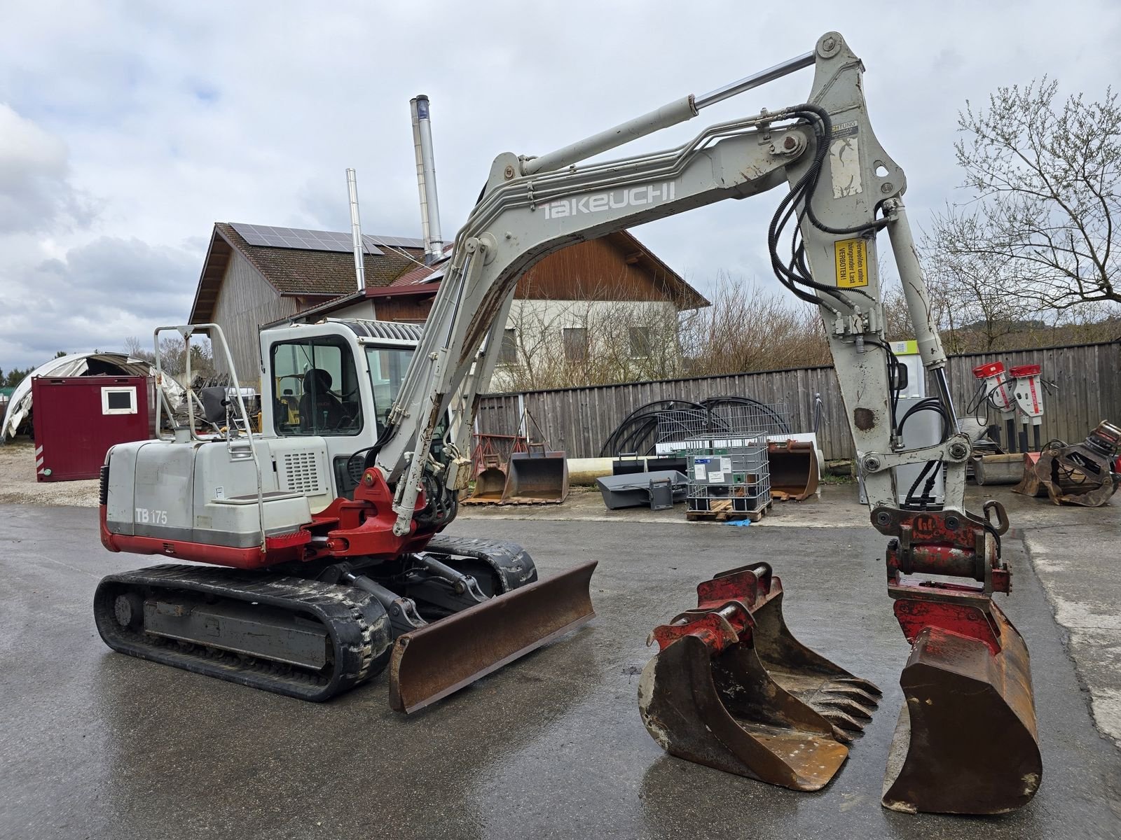 Minibagger типа Takeuchi TB175, Gebrauchtmaschine в Gabersdorf (Фотография 7)