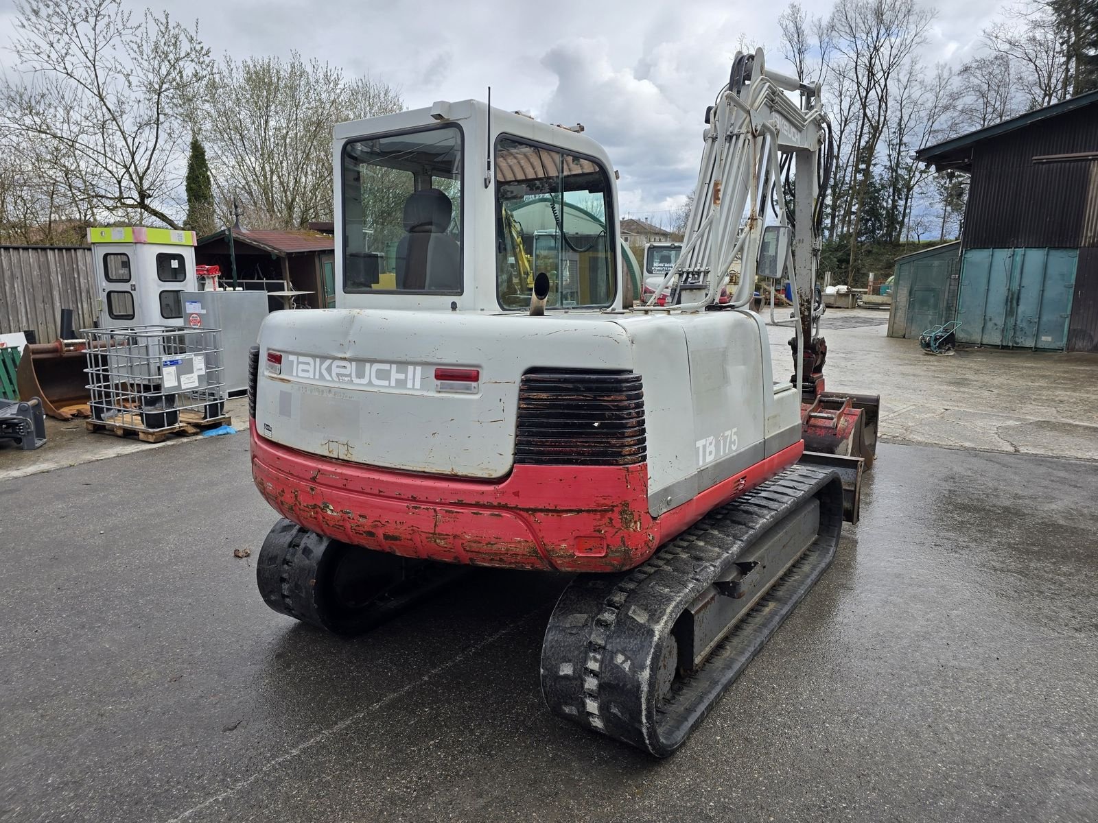 Minibagger типа Takeuchi TB175, Gebrauchtmaschine в Gabersdorf (Фотография 4)
