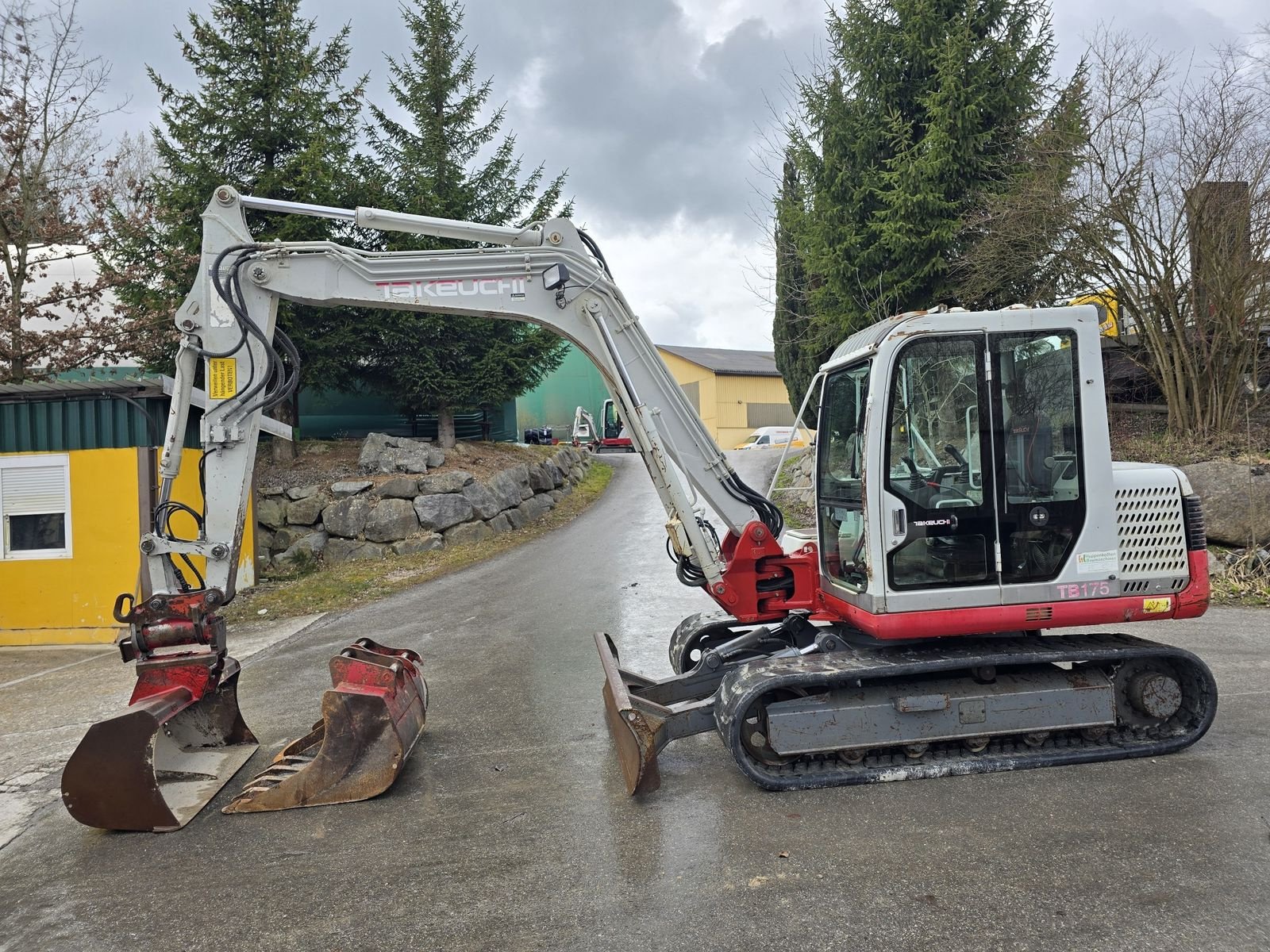 Minibagger типа Takeuchi TB175, Gebrauchtmaschine в Gabersdorf (Фотография 2)