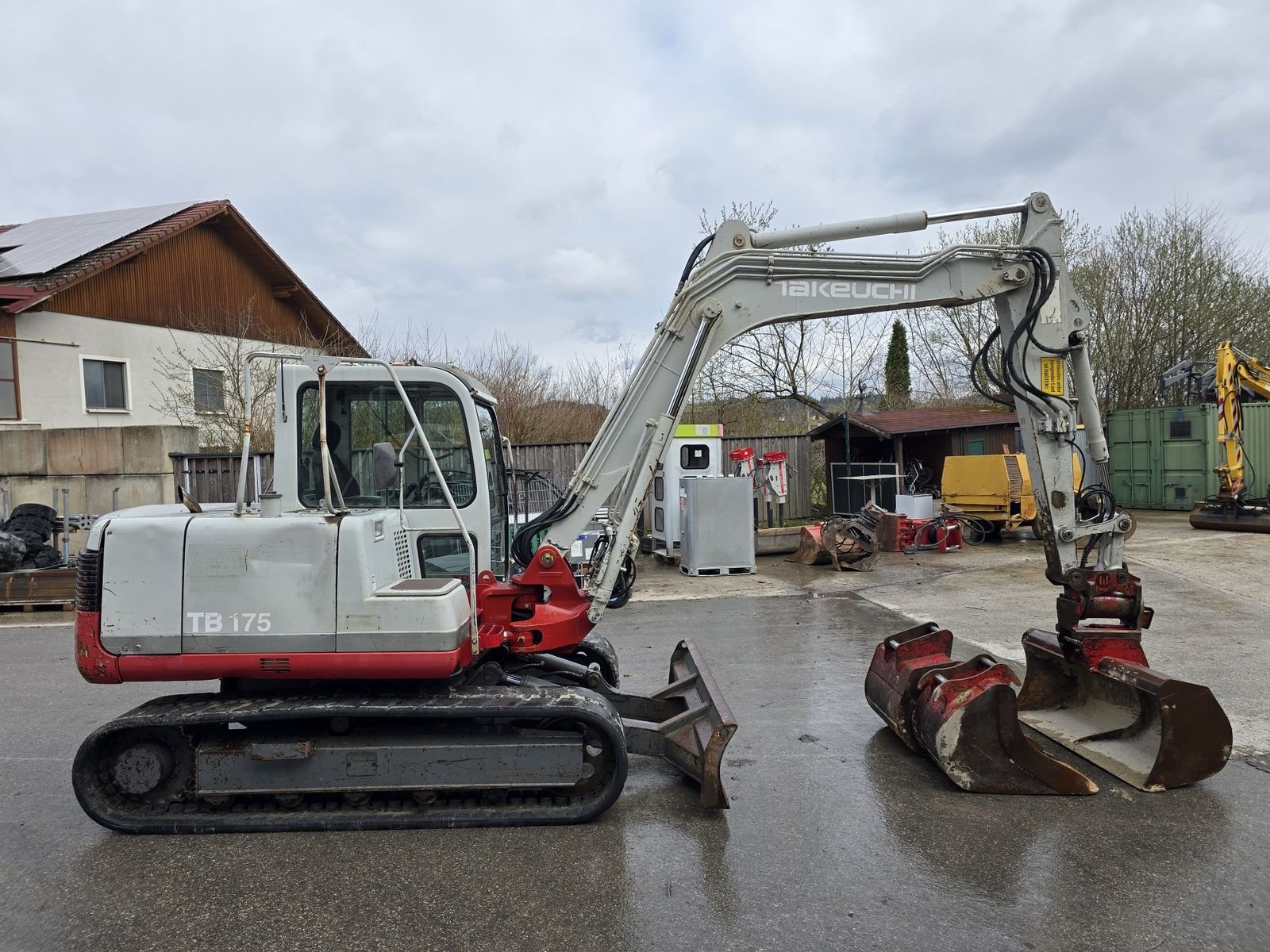 Minibagger типа Takeuchi TB175, Gebrauchtmaschine в Gabersdorf (Фотография 5)