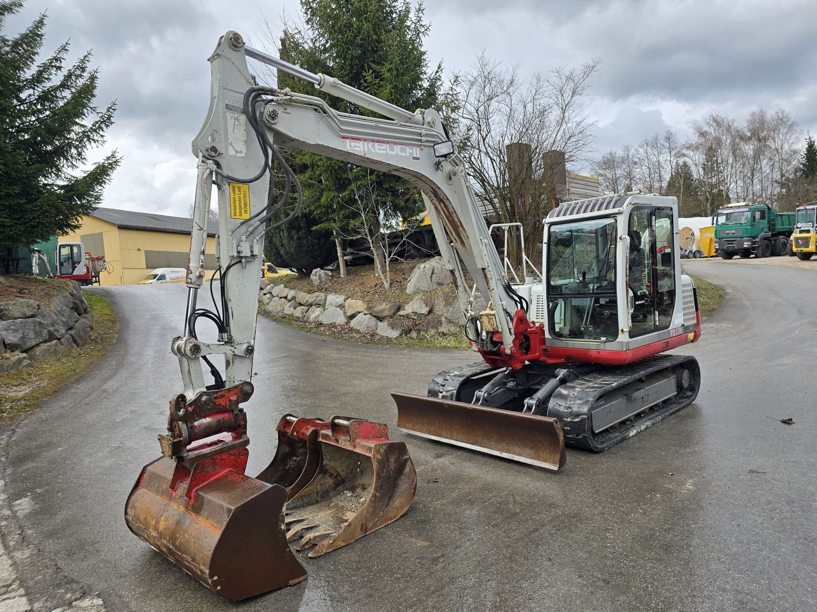 Minibagger типа Takeuchi TB175, Gebrauchtmaschine в Gabersdorf (Фотография 1)